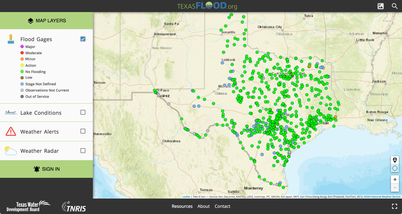 areal flood map